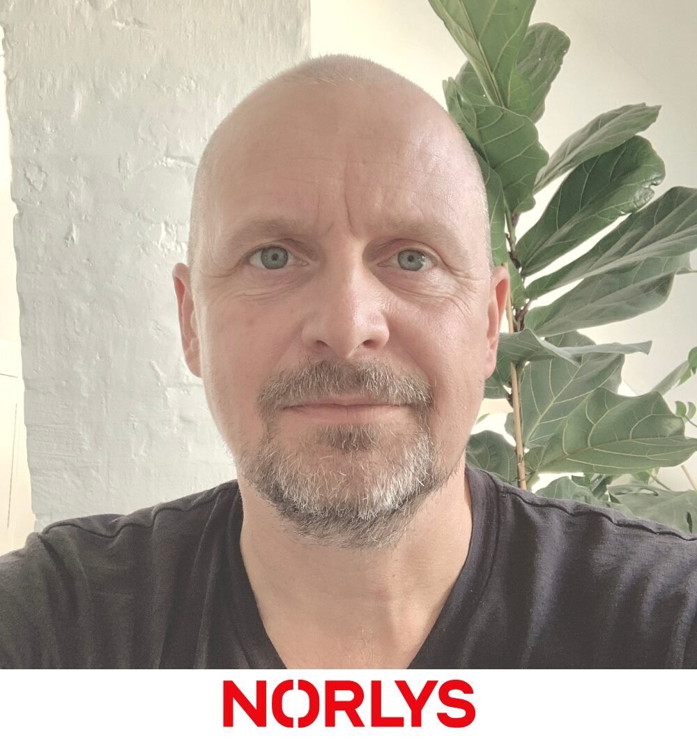 A speaker from Norlys