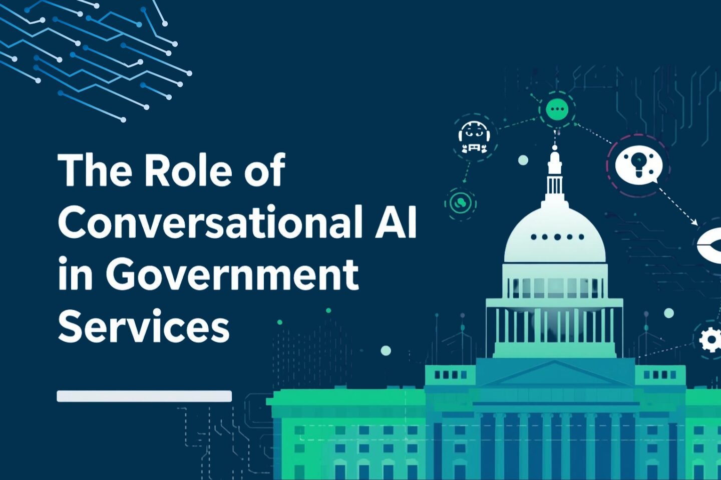 The Role of Conversational AI in Government Services