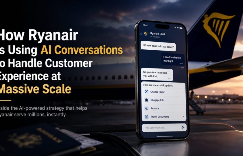 How Ryanair Is Using AI Conversations to Handle Customer Experience at Massive Scale