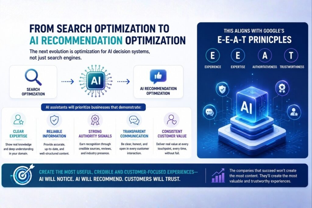 From Search Optimization To AI Recommendation Optimization